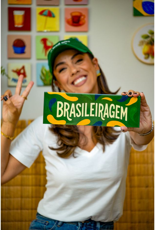 Azulejo Decorativo Brasileiragem Verde Mimo Galeria